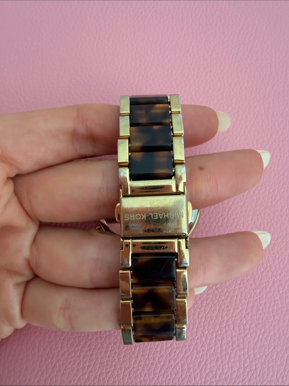 Michael Kors gold tone